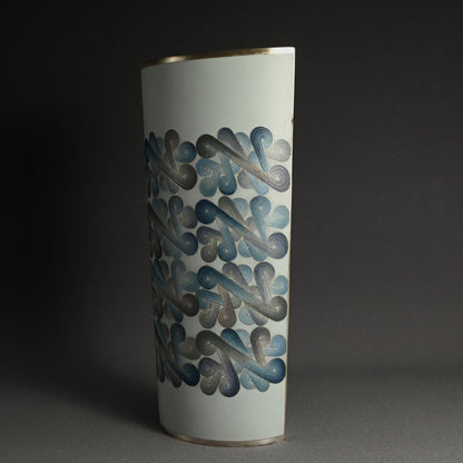 Exhibited Cloisonné Vase ー柴田 明 “有線七宝花器”