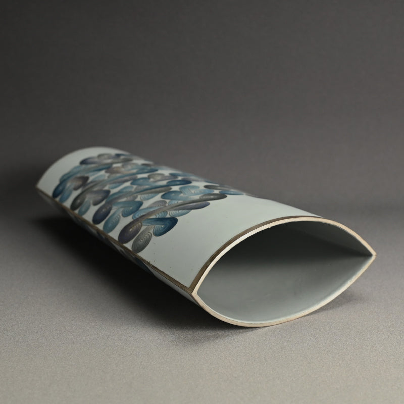 Exhibited Cloisonné Vase ー柴田 明 “有線七宝花器”