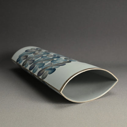 Exhibited Cloisonné Vase ー柴田 明 “有線七宝花器”