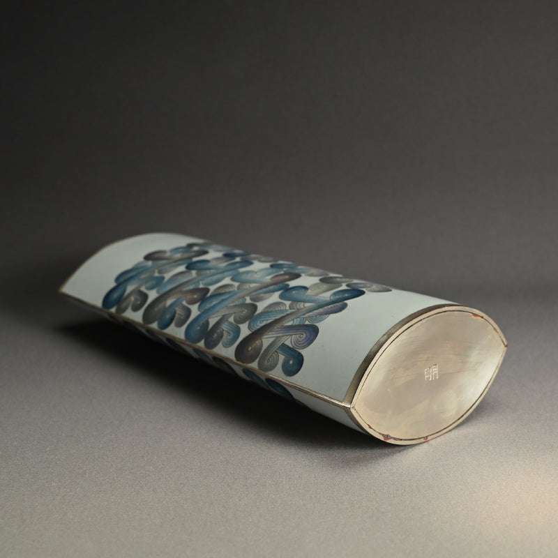 Exhibited Cloisonné Vase ー柴田 明 “有線七宝花器”