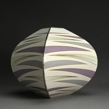 Exhibited Cloisonné Vase ー 柴田 明 “有線七宝抽象文花器”