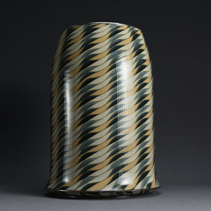Exhibited Cloisonne Vase ー柴田 明 “七宝花器”