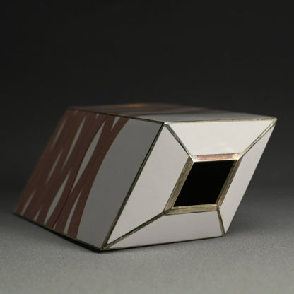 Exhibited Cloisonné Vase ー柴田 明 “有線七宝抽象文花器”