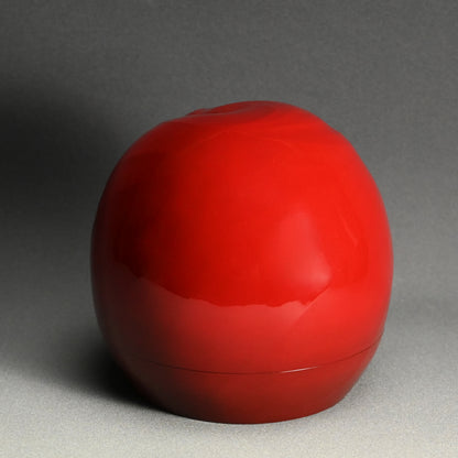 Exhibited Dry lacquer box ー伴野 崇 “乾漆合子 廻る”