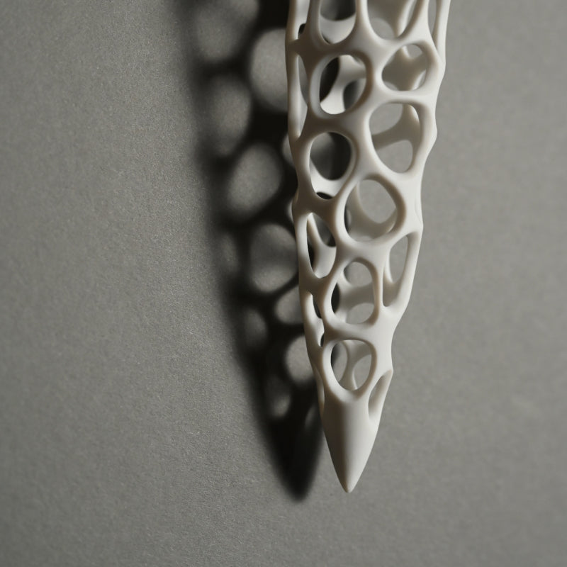 Kakehana Hanging Wall Vase ー加藤 好康 “透文 掛花”