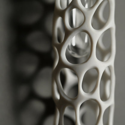 Kakehana Hanging Wall Vase ー加藤 好康 “透文 掛花”