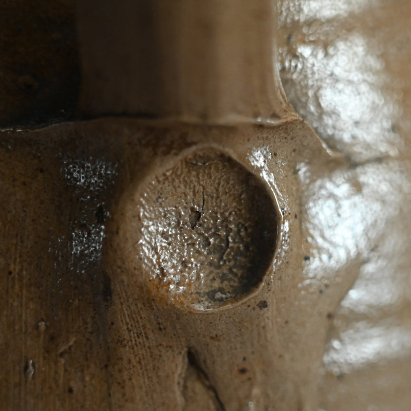 Edo period Japanese Orandajin Tokkuri, Ceramic Bottle