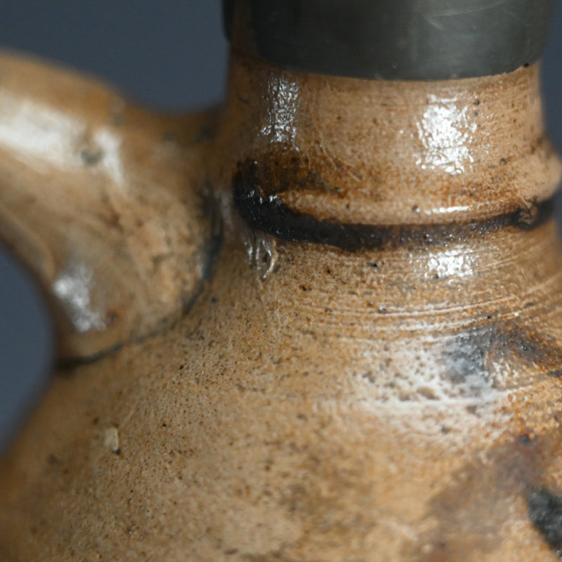 Edo period Japanese Orandajin Tokkuri, Ceramic Bottle