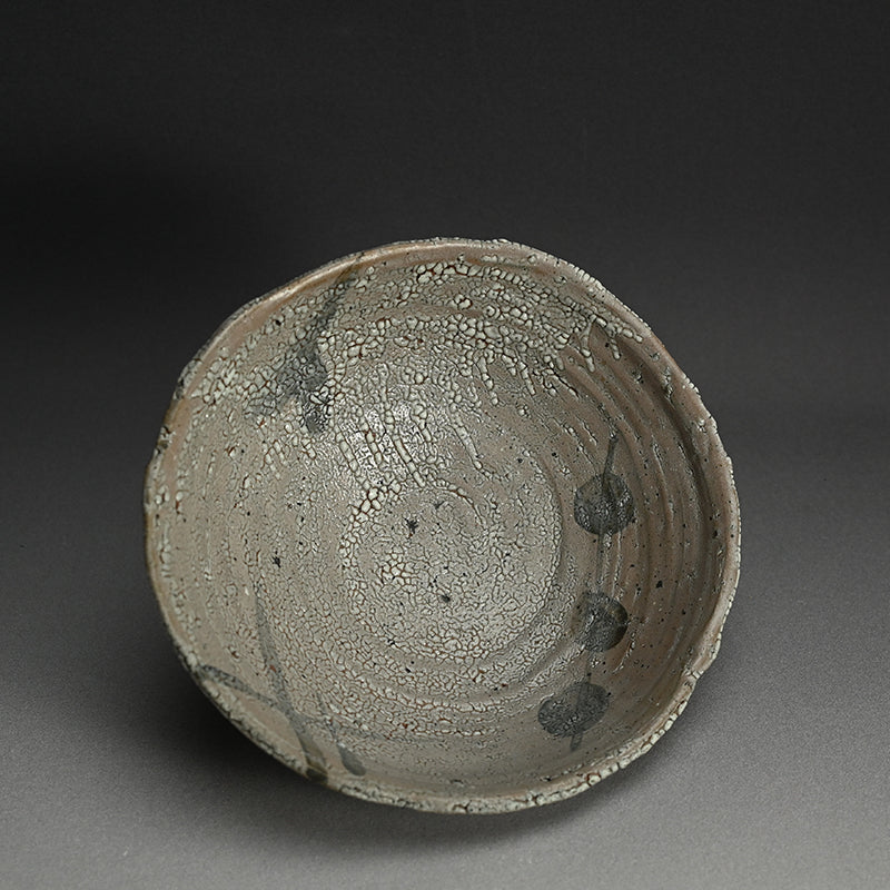 Karatsu Bowl ー中川自然坊 “絵唐津鉢” / 中川じねんぼ – Kura Monzen