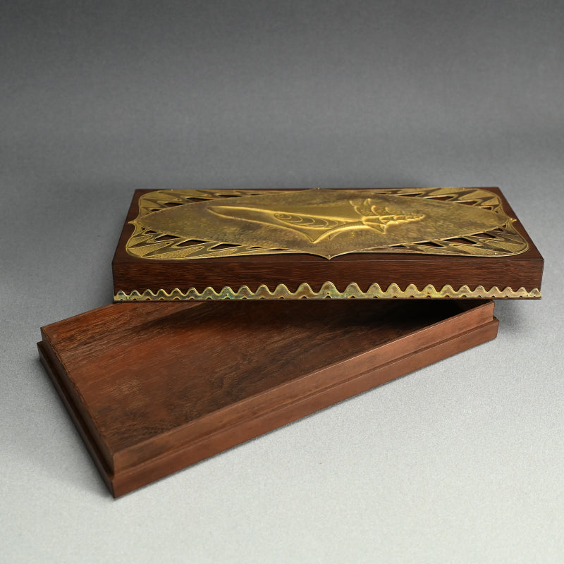Nitten National Exhibition Wooden Box ー本田 義明 “貝文料紙箱”