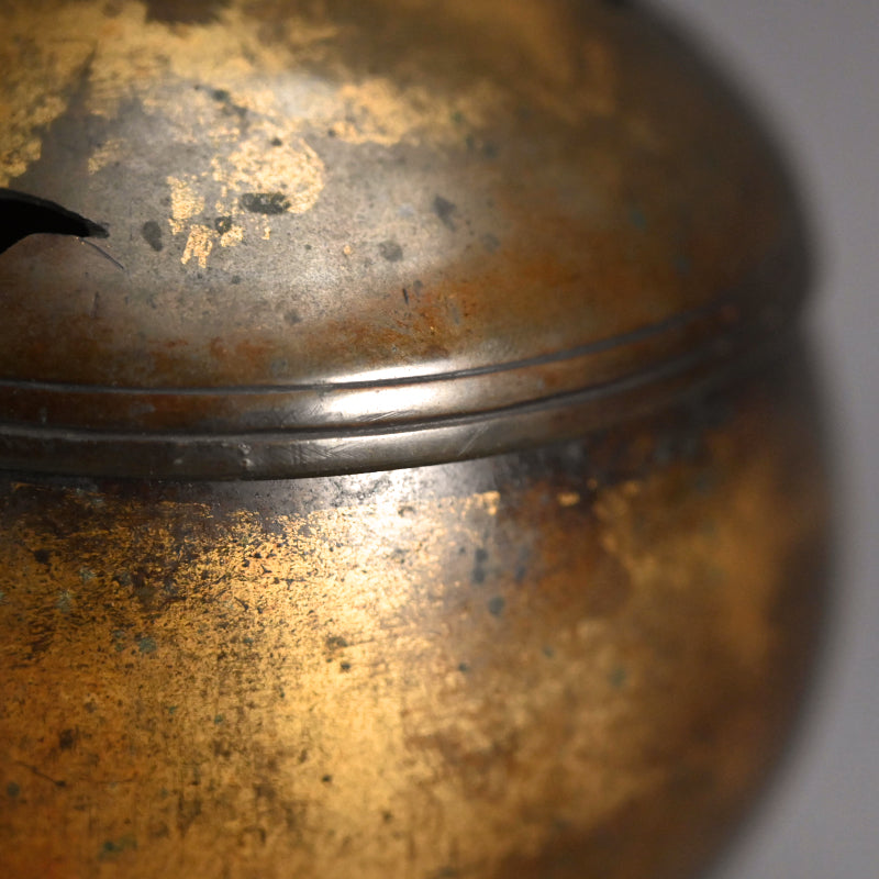 Gilded Sahari-do Buddhist Koro Incense Burner ー金砂張香炉