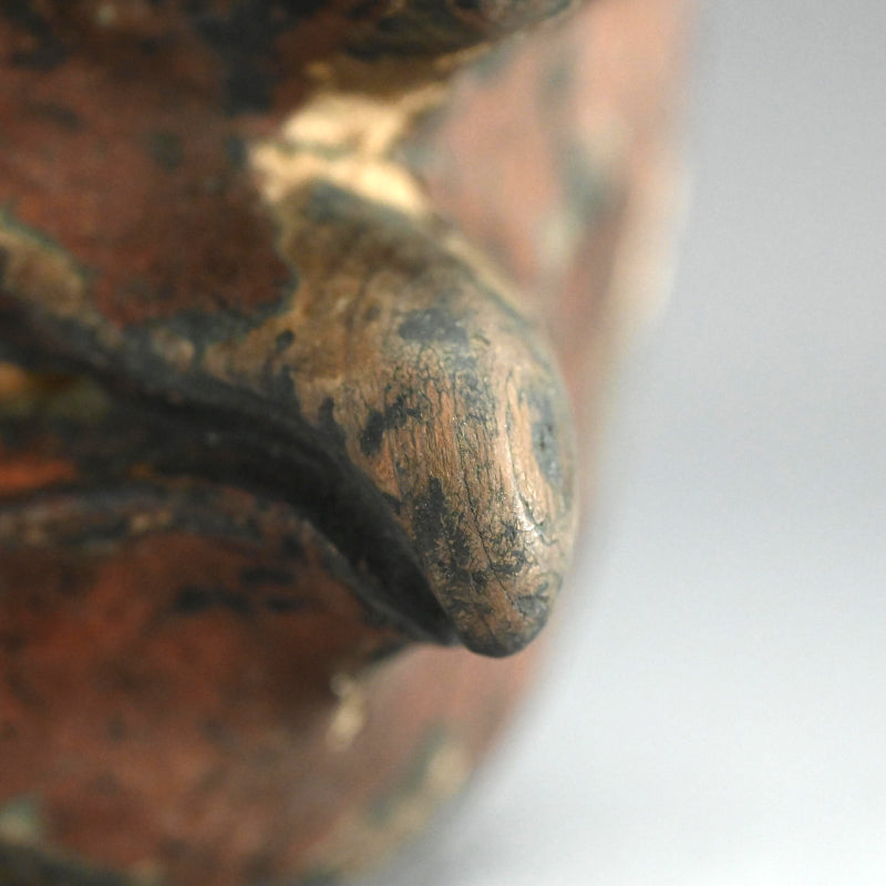 古代木製天狗面、鎌倉時代から室町時代 – Kura Monzen Gallery