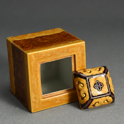 Koro Censer by Living National Treasure ー初代 徳田 八十吉 “香爐”