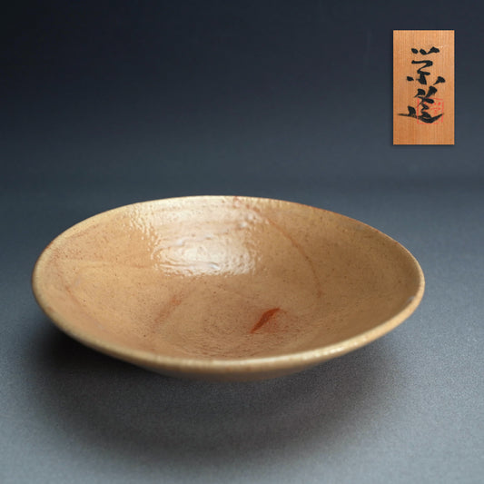 Elegant Hagi Bowl ー三輪 栄造 “鉢”