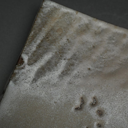 Lavender Hue Hagi Slab Plate ー三輪 栄造 “皿”