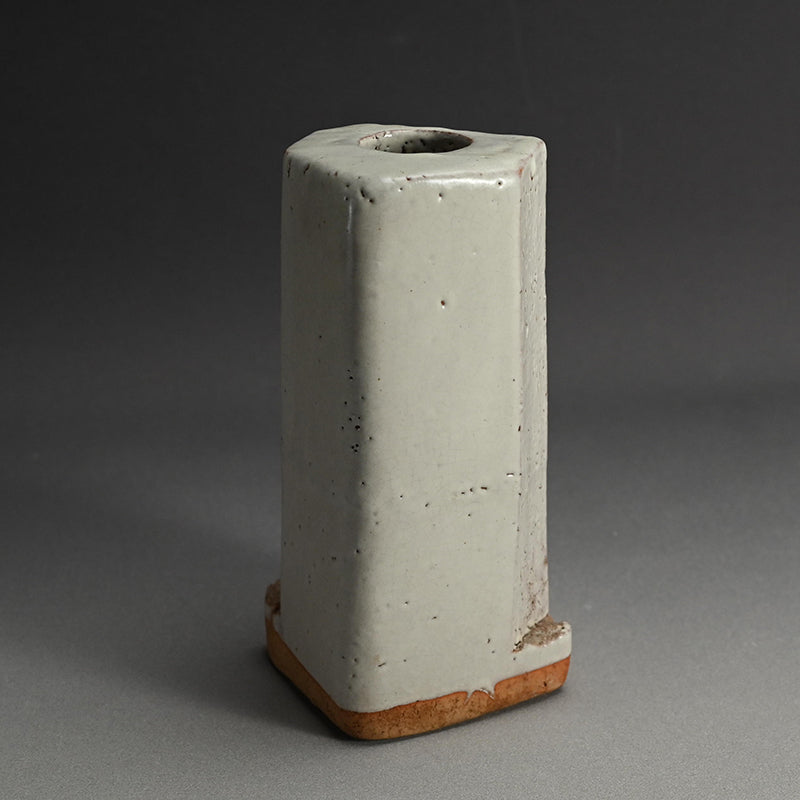 Hagi Kurinuki Vase ー三輪 栄造 “花入”
