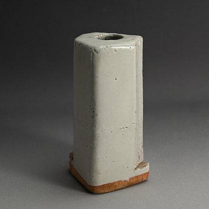 Hagi Kurinuki Vase ー三輪 栄造 “花入”