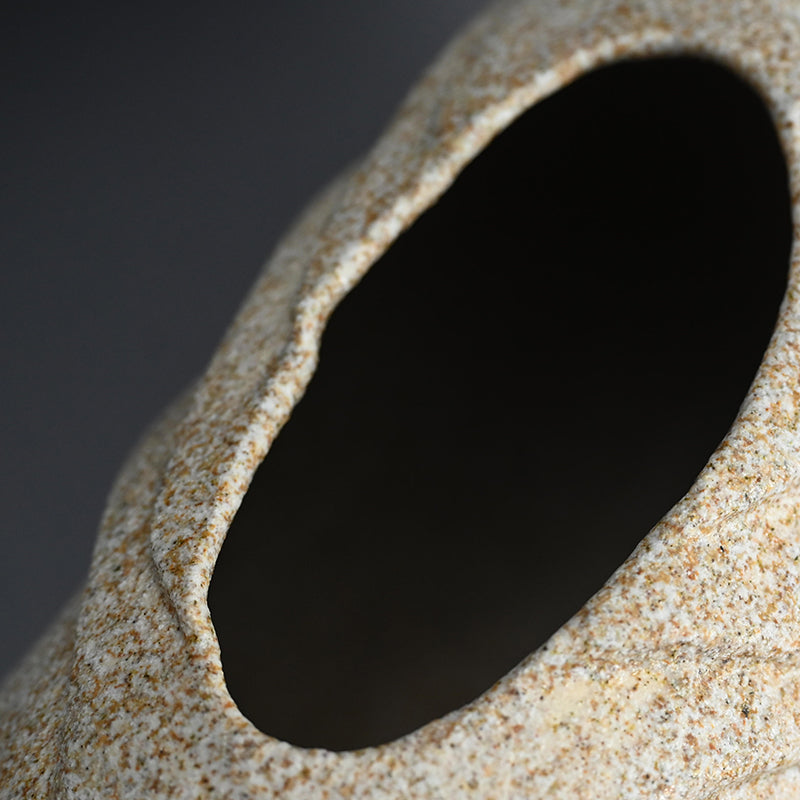 Contemporary Wave Patterned Vase ー崎山 隆之 “波紋”