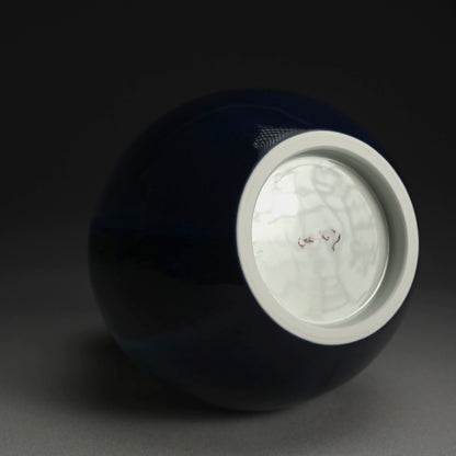 Gourd Shaped Vase ー徳田 順子 (四代 八十吉) “柳雨”