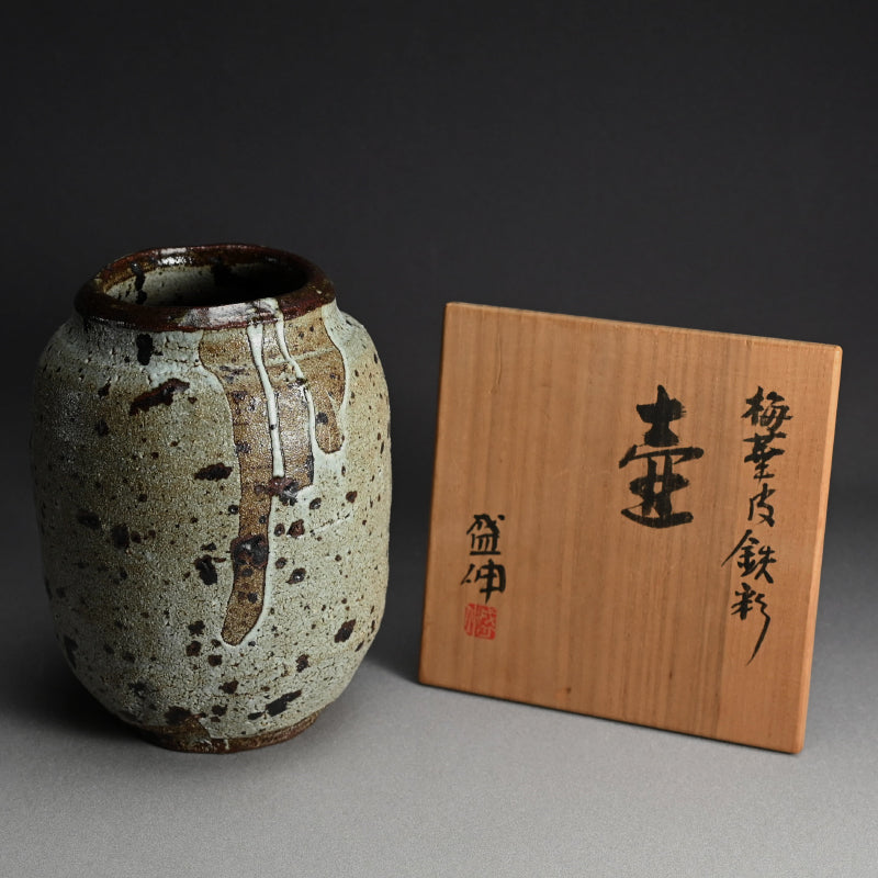Kairagi Vase ー木村 盛伸 “梅華皮鉄彩 壷”