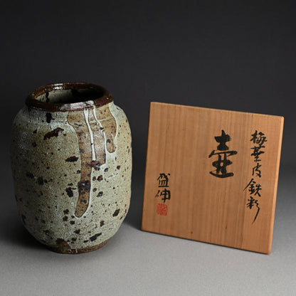 Kairagi Vase ー木村 盛伸 “梅華皮鉄彩 壷”