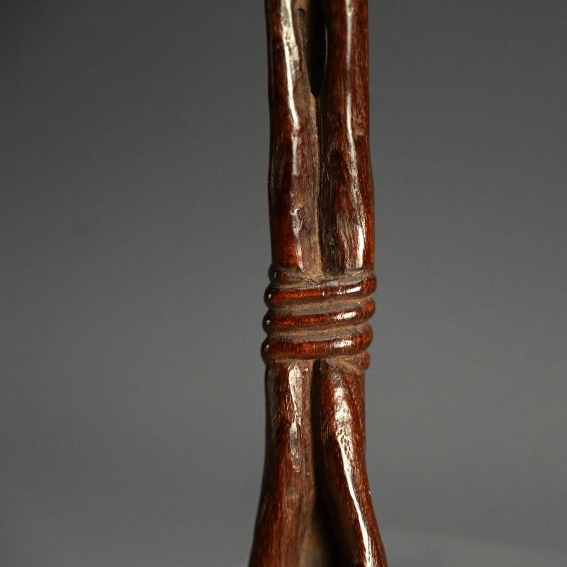 Antique Japanese Wood Carving, Reishi Mushroom Cluster