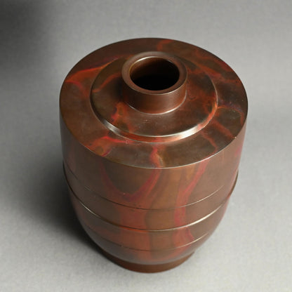 Modernist Bronze Vase ー蓮田 修吾郎 "独楽"