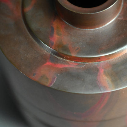 Modernist Bronze Vase ー蓮田 修吾郎 "独楽"