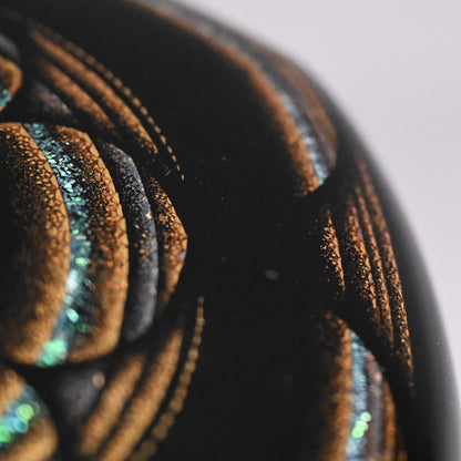 Exquisite Lacquer Box ー乾漆喰籠平目蒔絵「早春・譜」