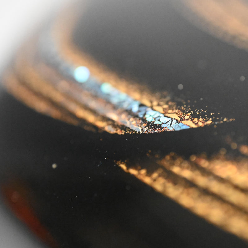 Exquisite Lacquer Box ー乾漆喰籠平目蒔絵「早春・譜」