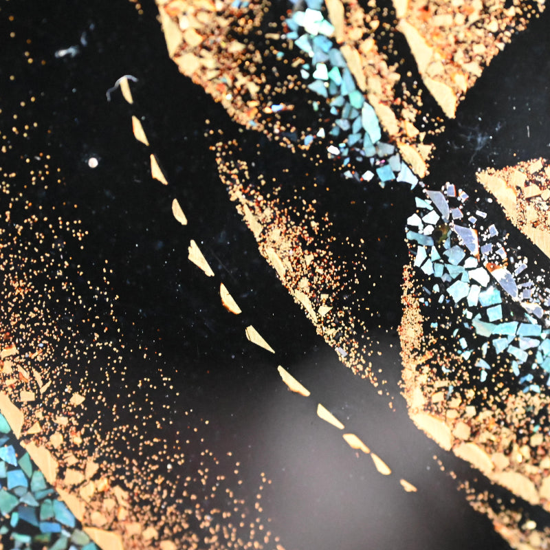 Exquisite Lacquer Box ー乾漆喰籠平目蒔絵「早春・譜」