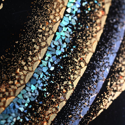 Exquisite Lacquer Box ー乾漆喰籠平目蒔絵「早春・譜」