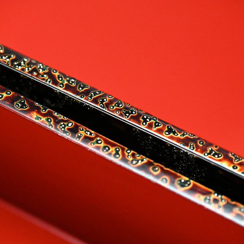 Spectacular Wakasa Stacking Lacquer Jubako Box