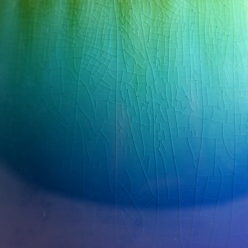 Yasokichi Ⅳ Vase ー徳田 順子 (四代 八十吉)  “瑞穂”