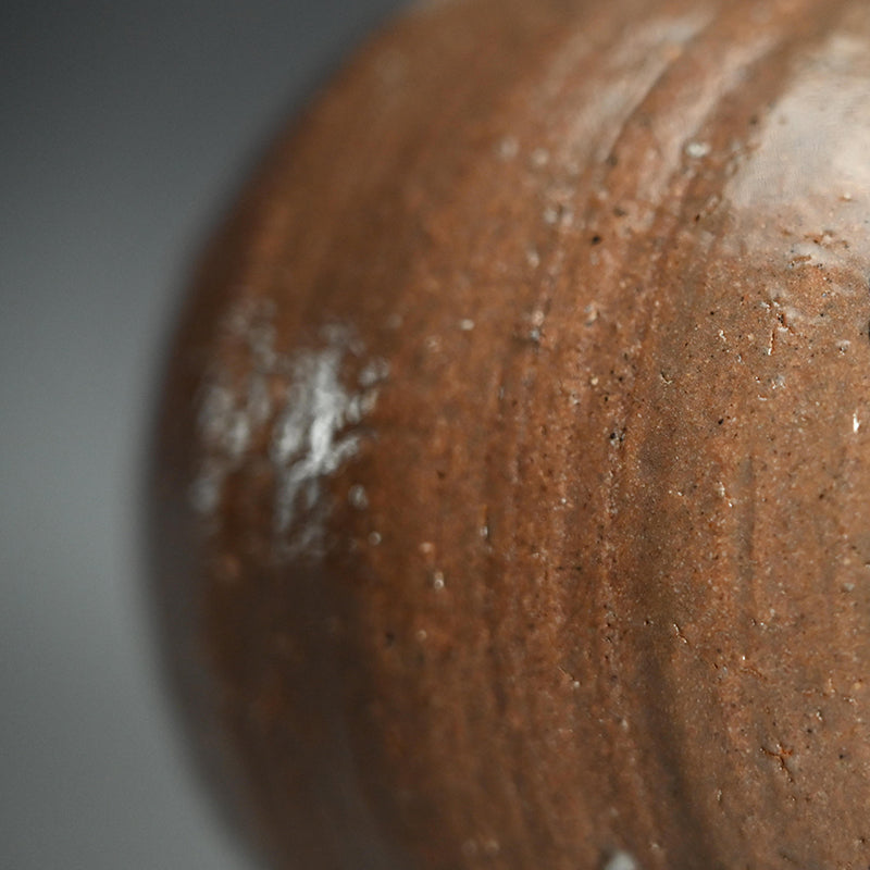 E-Karatsu Tokkuri Sake Flaskー中川 自然坊 “絵唐津徳利”