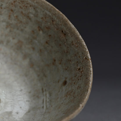 Karatsu Chawan Tea Bowl ー中川 自然坊 “斑唐津 茶碗”