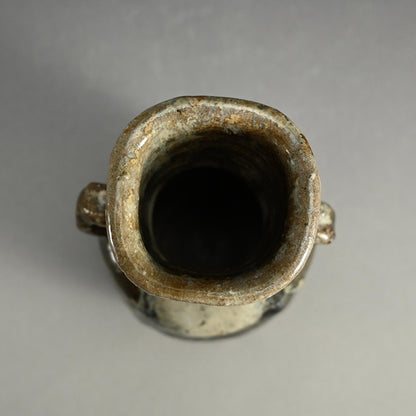 Chossen Karatsu Vase ー中川 自然坊 “朝鮮唐津花入”