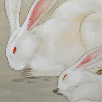 Rabbits in Moonlight ー堀田 秀叢 “群兎”