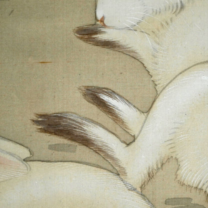 Rabbits in Moonlight ー堀田 秀叢 “群兎”