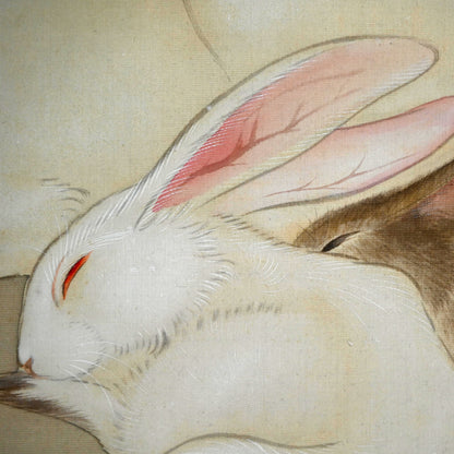Rabbits in Moonlight ー堀田 秀叢 “群兎”