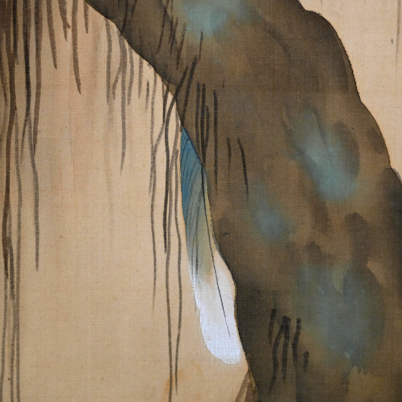 Taisho period Japanese Scroll ー斎藤 竜江 “山ムスメ”