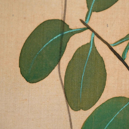 Taisho period Japanese Scroll ー斎藤 竜江 “山ムスメ”
