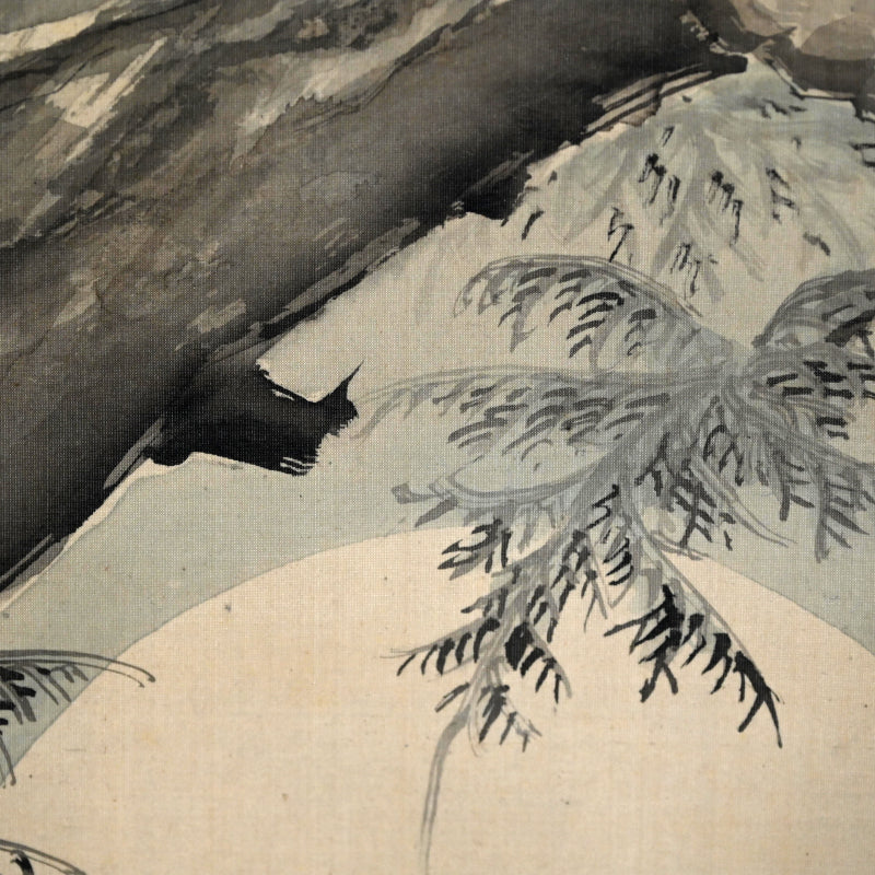 Egrets & Moon ー鈴木 啓処(處)