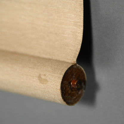 Antique Japanese Scroll, Cat ー幸松 春浦 “閑庭永日圖”