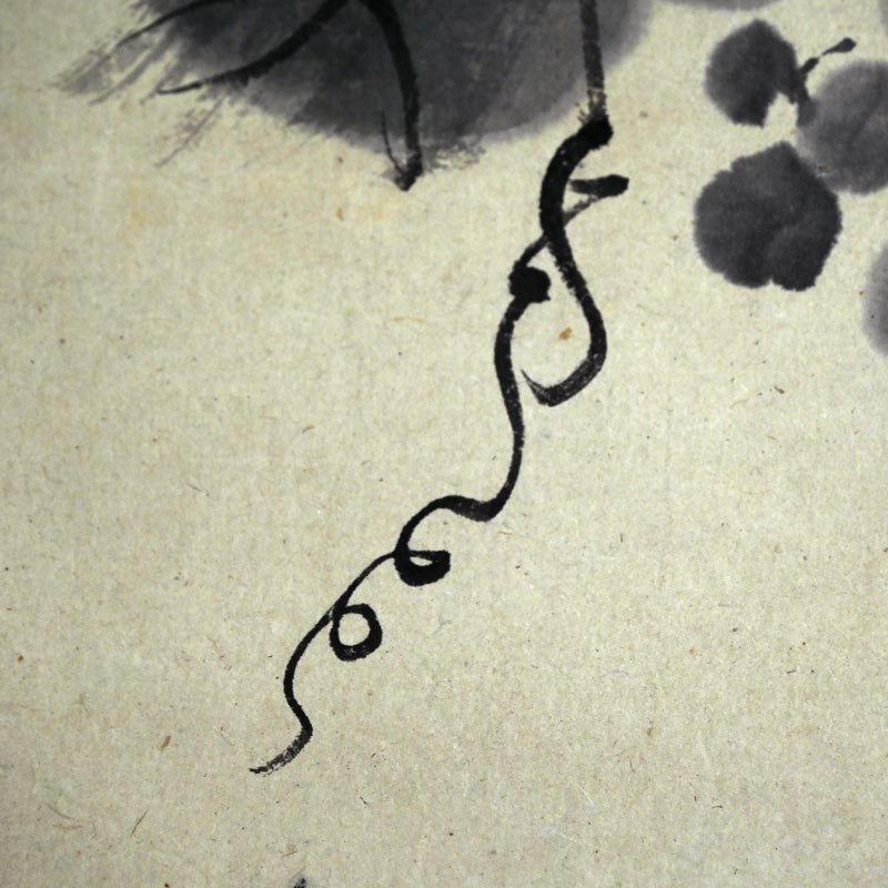 17th c. Grapes by Chinese Obaku Priest ー東皐 心越