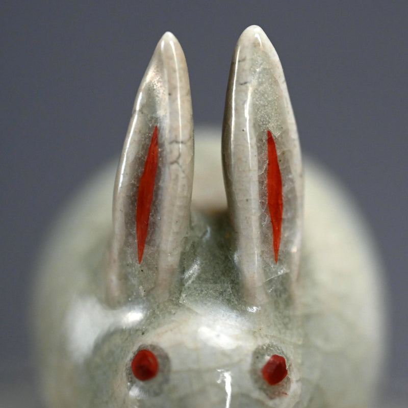 Rabbit Koro Incense Burner ー初代 久世 久宝 "兎 香爐"