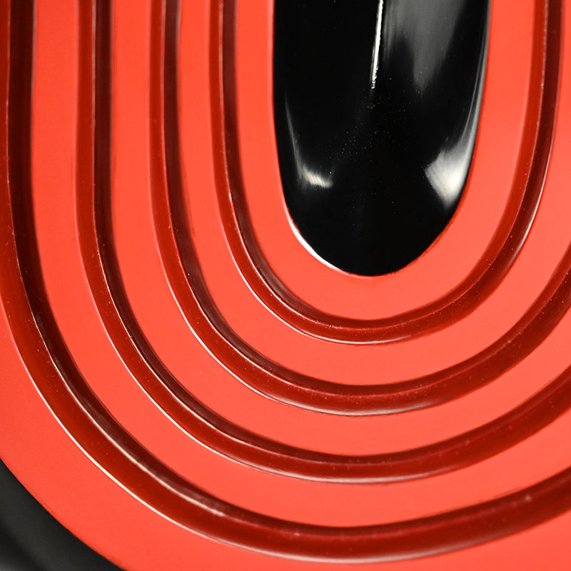Contemporary Stylish Lacquer Vase by Kyuho