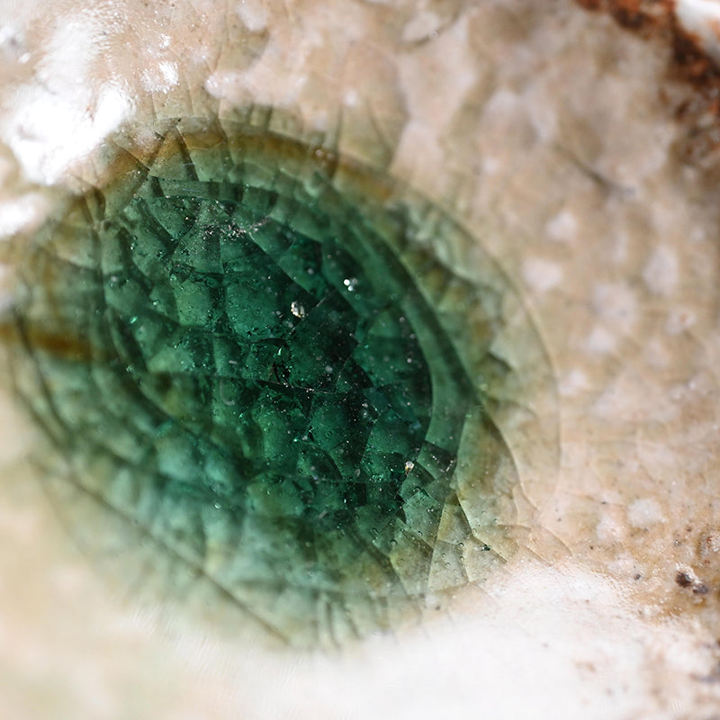 Iga Ash Glazed 5 pc. Plate Set ー新 学 “灰釉 叩き小皿”