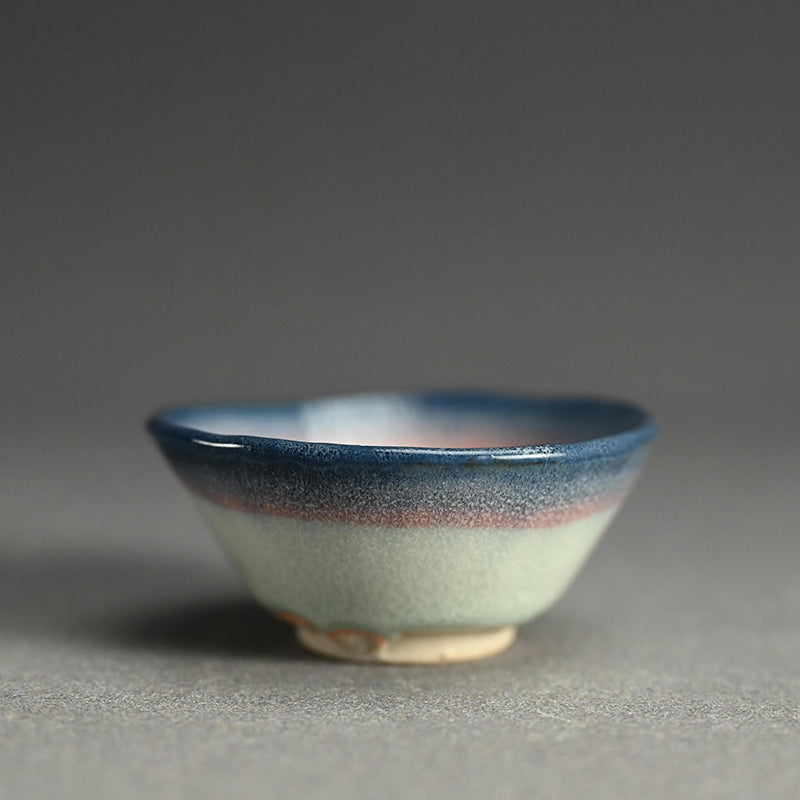 希少彩出ぐい呑み ー宮下善爾「彩泥盃」 / 宮下善二 – Kura Monzen Gallery