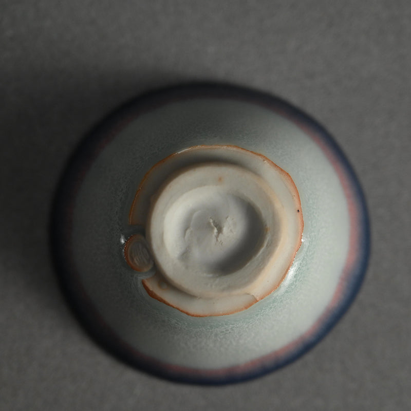 希少彩出ぐい呑み ー宮下善爾「彩泥盃」 / 宮下善二 – Kura Monzen Gallery